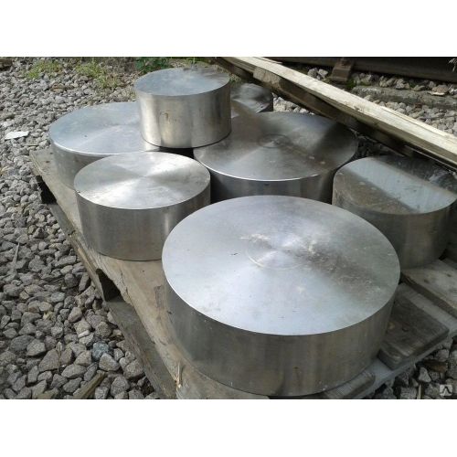 Stainless steel round sheet metal 20mm 1.4571 round disc 316Ti round steel rod Ø 100-300mm Evek GmbH - 1
