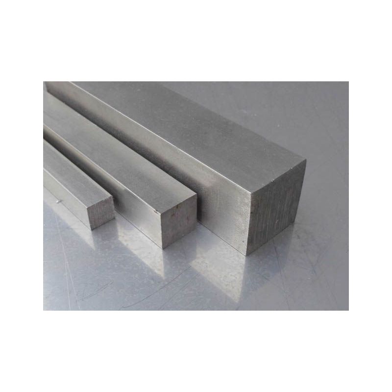 Square bar 4x4mm - 50x50mm stainless steel 1.4301 square bar V2A full square AISI 304 Evek GmbH - 1