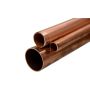 Copper pipe 3x0.5mm-54x1.5mm rod 2.0090 Aisi C11000 heating drinking water 0.1-2 meters
