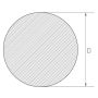 Stainless steel bar 2.5mm-500mm 1.4306/1.4307 AISI 304/304L round bar solid material