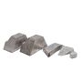 Babbitt bearing metal wm80 white metal ball bearing casting ingot 5gr-2kg