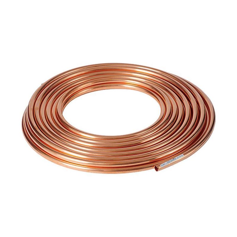 Copper Tube Soft Annealed 1х0.2mm-3х0.5mm Cu-DHP/CW024A in Ring 2.1990