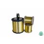 Brass wire soft Craft wire 0.1-3mm 2.0321 Brass CuZn37 bright 1-500m