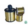 Brass wire soft Craft wire 0.1-3mm 2.0321 Brass CuZn37 bright 1-500m
