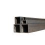 Square tube Steel tube Hollow profile Steel square tube dia 20x20x2 to 80x80x3
