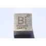 Bismuth bi-metal cube 10x10mm polished 99.99% purity cube
