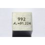 Zirconium Zr metal cube 10x10mm polished 99,2% purity cube