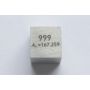 Erbium Er metal cube 10x10mm polished 99.9% purity cube