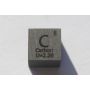 Carbon C metal cube 10x10mm polished 99.9% purity cube
