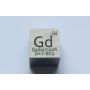 Metal cube polished 10x10mm purity cube