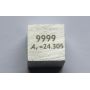 Metal cube polished 10x10mm purity cube