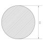 Inconel® 617 Alloy bar 19.304-152.908mm 2.4663 Round bar N06617 Round material